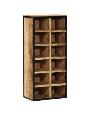 Mobile per scarpe con lo scaffale Marrone 50 x 30 x 110 cm