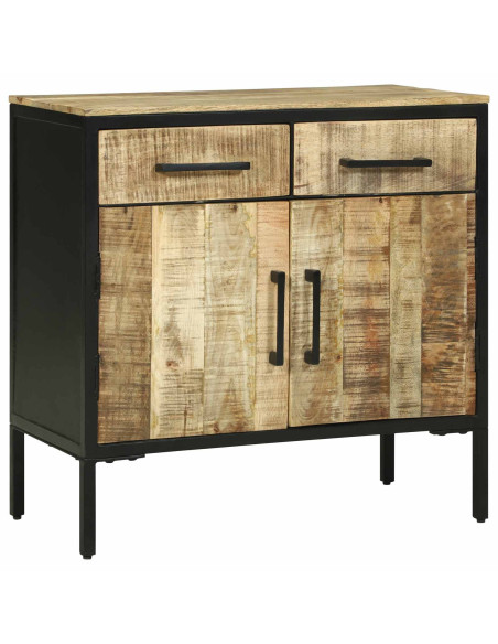 Credenza con cassetto 70 x 35 x 70 cm Legno massello di mango
