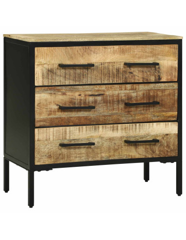 Credenza con cassetto 70 x 35 x 70 cm Legno massello di mango
