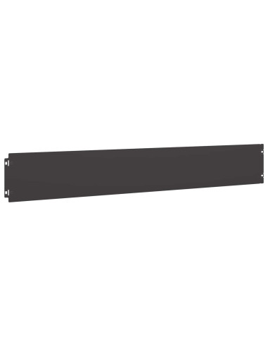 Bordura per Prato 30 pcs 15 x 103 cm Acciaio Nero