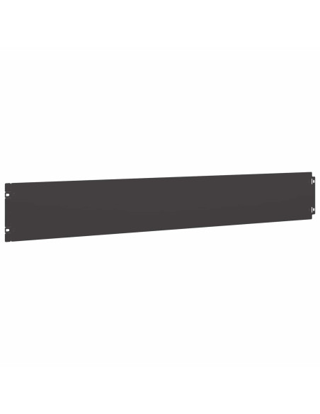 Bordura per Prato 30 pcs 15 x 103 cm Acciaio Nero