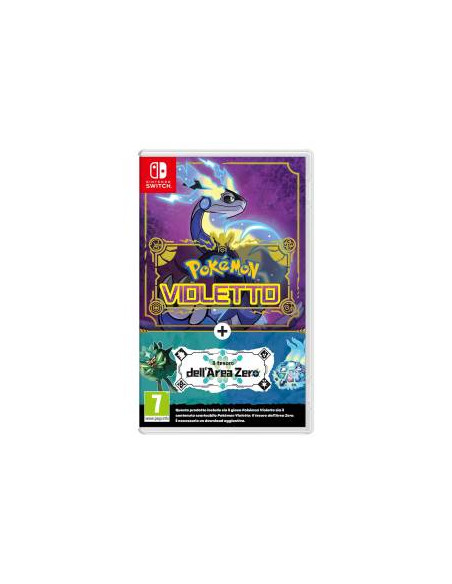 Switch Pokemon Violetto + DLC Il Tesoro dell'Area Zero