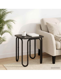 Tavolino da salotto Nero 40 x 40 x 45 cm Legno ingegnerizzato