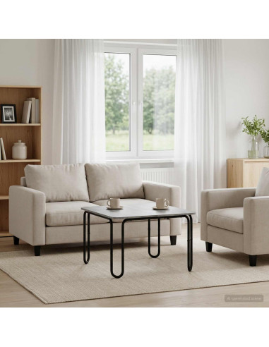 Tavolino da salotto Sonoma grigio 59 x 59 x 45 cm