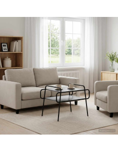 Tavolino da salotto Sonoma grigio 70 x 50 x 51 cm