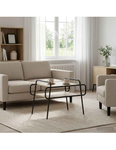 Tavolino da salotto Rovere Sonoma 70 x 50 x 51 cm