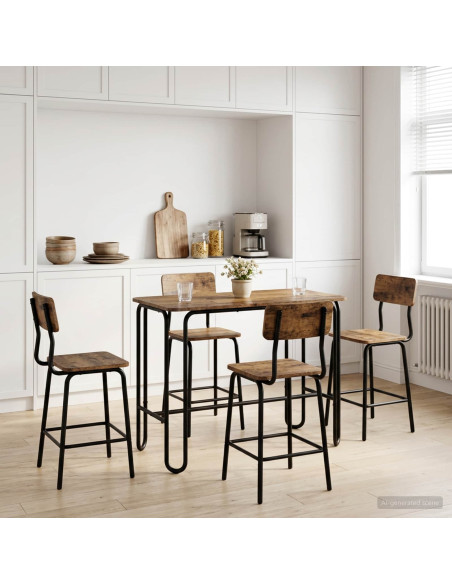 Tavolo da pranzo 100 x 50 x 75 cm Legno ingegnerizzato