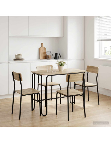 Tavolo da pranzo 100 x 50 x 75 cm Legno ingegnerizzato