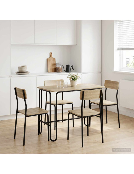 Tavolo da pranzo 100 x 50 x 75 cm Legno ingegnerizzato