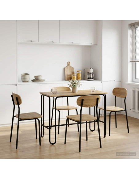 Tavolo da pranzo 100 x 50 x 75 cm Legno ingegnerizzato