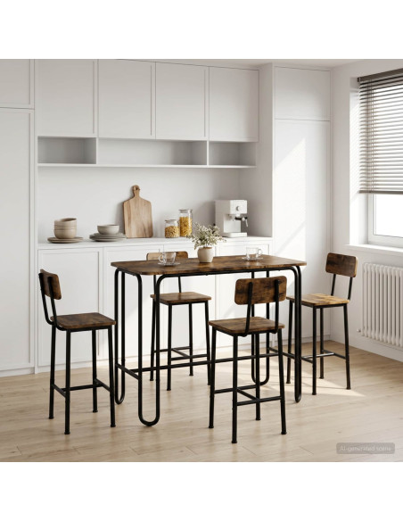 Tavolo da pranzo 100 x 50 x 75 cm Legno ingegnerizzato