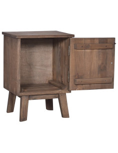 Comodino 40x30x53 cm in Legno Massello di Teak 2