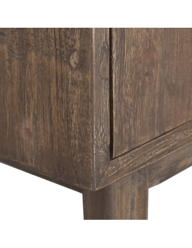 Comodino 40x30x53 cm in Legno Massello di Teak