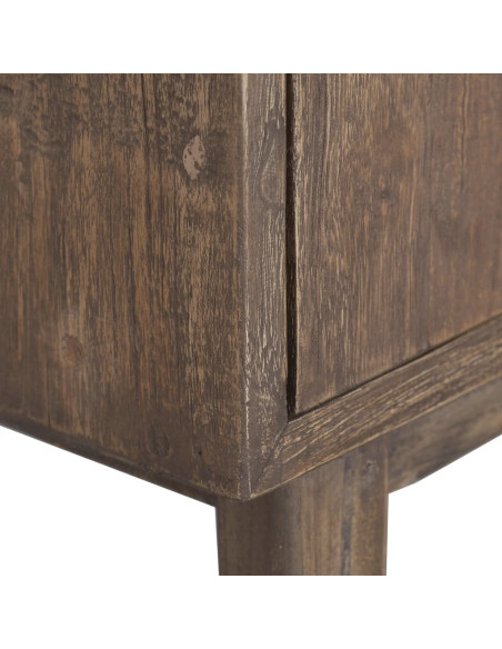 Comodino 40x30x53 cm in Legno Massello di Teak