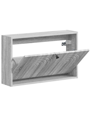 Mobiletto per Scarpe da Muro ALKMAAR 71 x 17 x 43 cm
