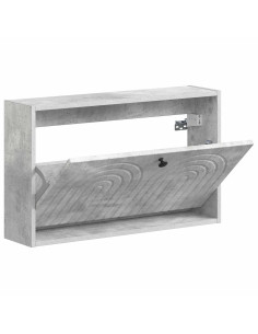 Mobiletto per Scarpe da Muro ALKMAAR 71 x 17 x 43 cm 2