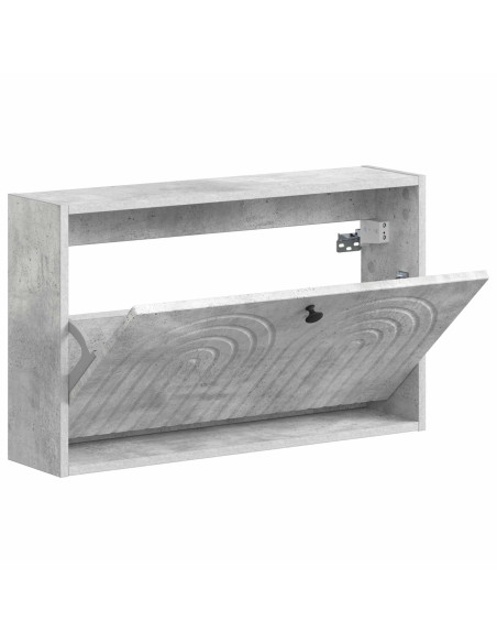 Mobiletto per Scarpe da Muro ALKMAAR 71 x 17 x 43 cm