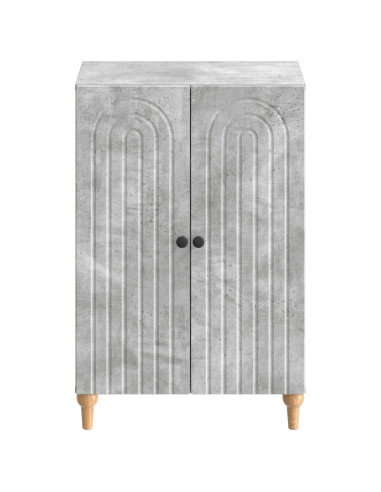 Mobile per scarpe ALKMAAR 59,5 x 39,5 x 90 cm Grigio Cemento