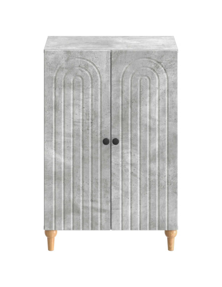 Mobile per scarpe ALKMAAR 59,5 x 39,5 x 90 cm Grigio Cemento