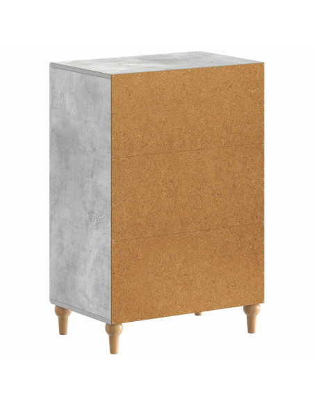 Mobile per scarpe ALKMAAR 59,5 x 39,5 x 90 cm Grigio Cemento
