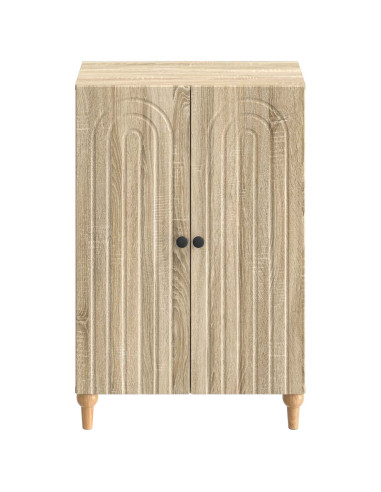 Mobile per scarpe ALKMAAR 59,5 x 39,5 x 90 cm Rovere Sonoma