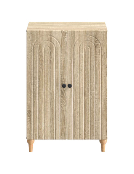 Mobile per scarpe ALKMAAR 59,5 x 39,5 x 90 cm Rovere Sonoma