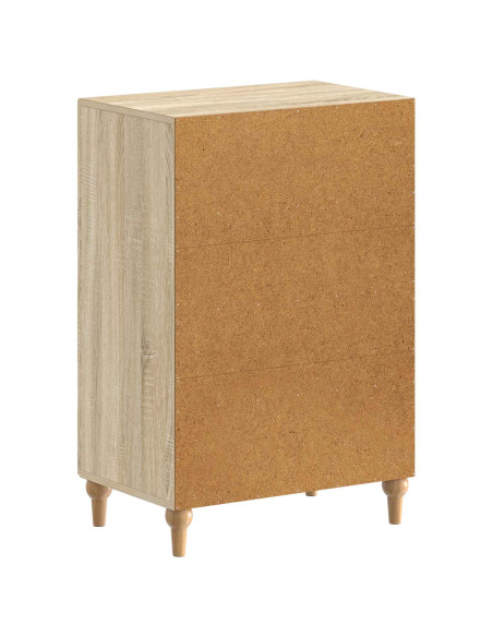 Mobile per scarpe ALKMAAR 59,5 x 39,5 x 90 cm Rovere Sonoma