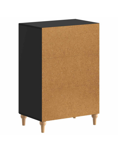 Mobile per scarpe ALKMAAR 59,5 x 39,5 x 90 cm Nero
