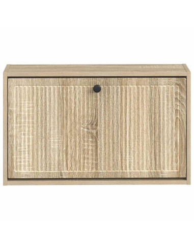 Mobiletto per Scarpe da Muro EDE 71 x 17 x 43 cm Rovere Sonoma