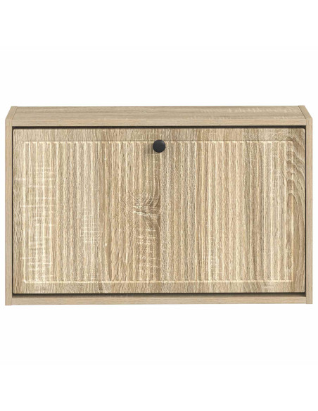 Mobiletto per Scarpe da Muro EDE 71 x 17 x 43 cm Rovere Sonoma