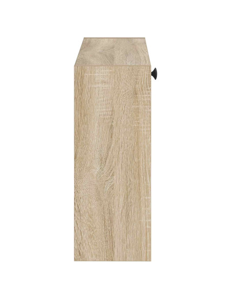 Mobiletto per Scarpe da Muro EDE 71 x 17 x 43 cm Rovere Sonoma