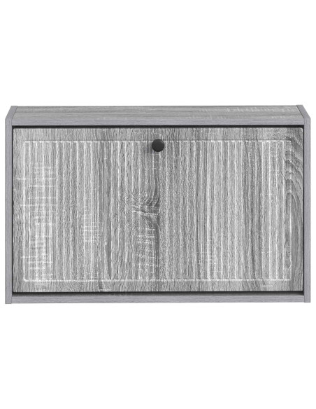 Mobiletto per Scarpe da Muro EDE 71 x 17 x 43 cm Sonoma grigio