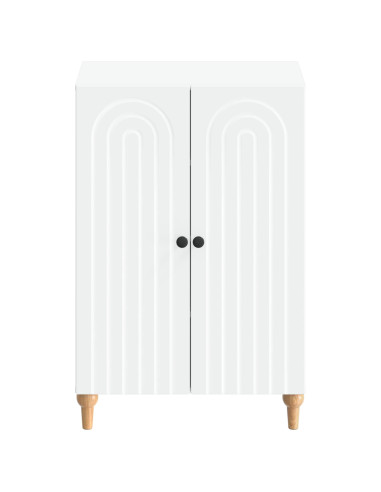 Mobile per scarpe ALKMAAR 59,5 x 39,5 x 90 cm Bianco