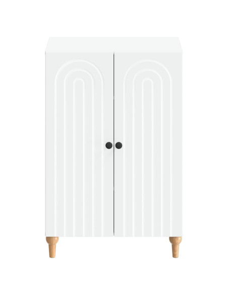 Mobile per scarpe ALKMAAR 59,5 x 39,5 x 90 cm Bianco