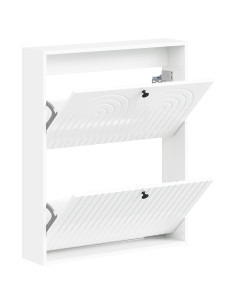 Mobiletto per Scarpe da Muro ALKMAAR 71 x 17 x 86 cm 2