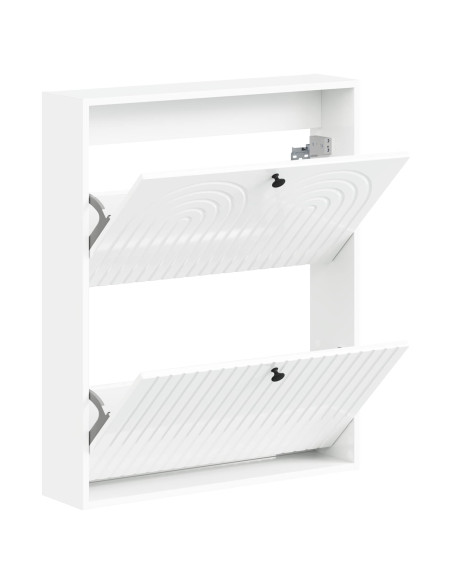 Mobiletto per Scarpe da Muro ALKMAAR 71 x 17 x 86 cm