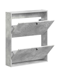 Mobiletto per Scarpe da Muro ALKMAAR 71 x 17 x 86 cm 2