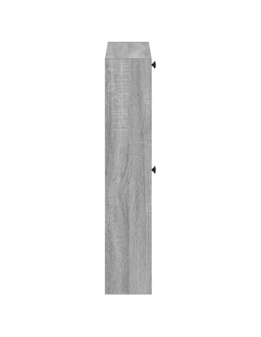 Mobiletto per Scarpe da Muro EDE 71 x 17 x 86 cm Sonoma grigio