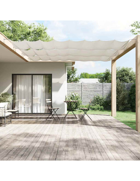 Paravento Verticale Bianco 100x1000 cm Tessuto Oxford
