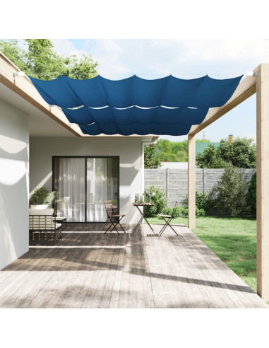 Paravento Verticale Blu 250x270 cm in Tessuto Oxford