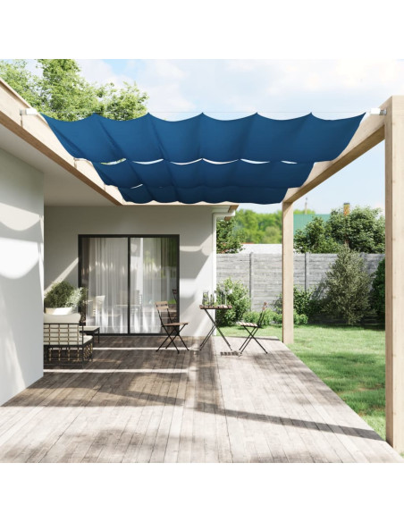 Paravento Verticale Blu 250x270 cm in Tessuto Oxford