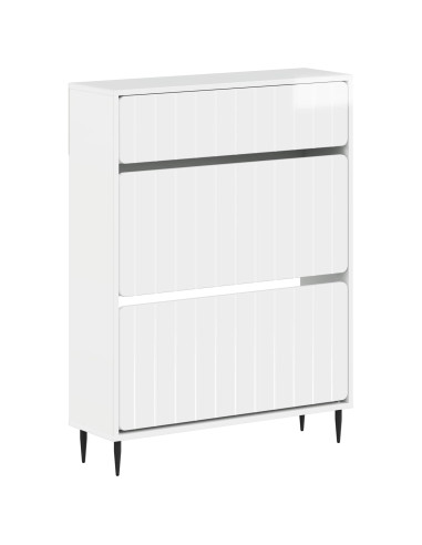 Mobile per scarpe ZWOLLE 78 x 24 x 103 cm Legno ingegnerizzato