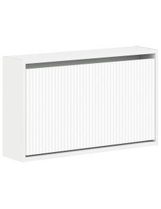 Mobiletto per Scarpe da Muro ARNHEM 71 x 17 x 43 cm Bianco
