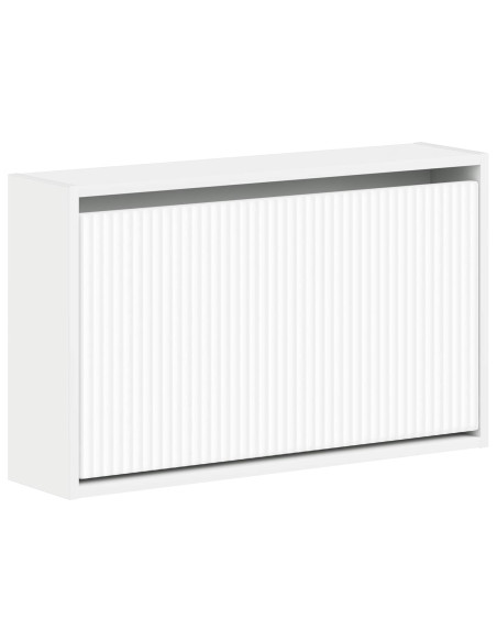 Mobiletto per Scarpe da Muro ARNHEM 71 x 17 x 43 cm Bianco