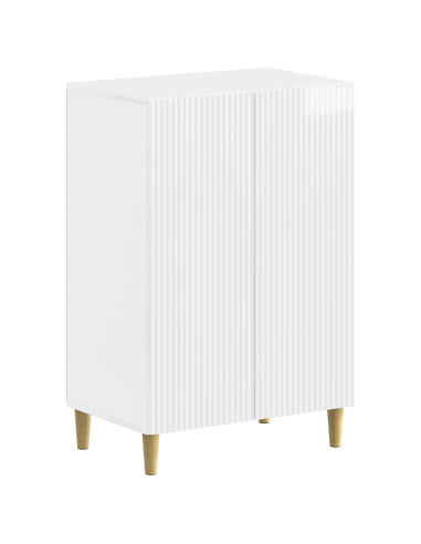 Mobile per scarpe ARNHEM 59,5 x 39,5 x 90 cm Bianco Lucido