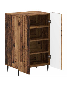 Mobile per scarpe ZWOLLE 59,5 x 39,5 x 91,5 cm Legno antico 2