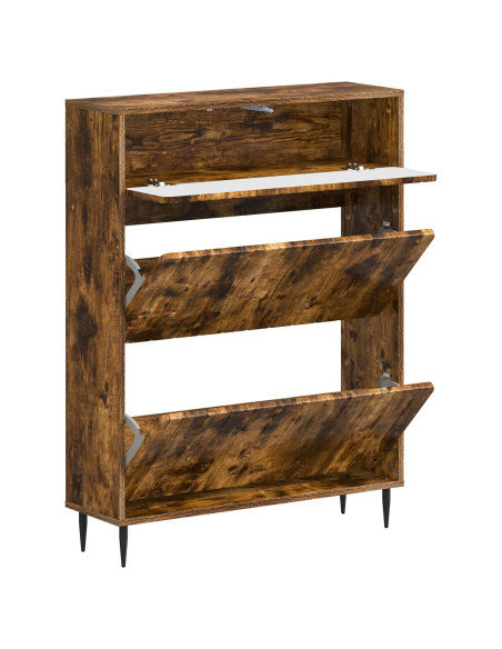Mobile per scarpe ZWOLLE 78 x 24 x 103 cm Legno ingegnerizzato