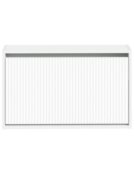 Mobiletto per Scarpe da Muro ARNHEM 71 x 17 x 43 cm Bianco