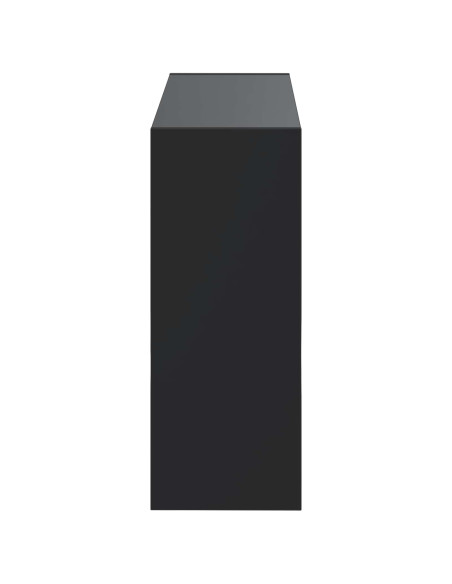 Mobiletto per Scarpe da Muro ARNHEM 71 x 17 x 43 cm Nero