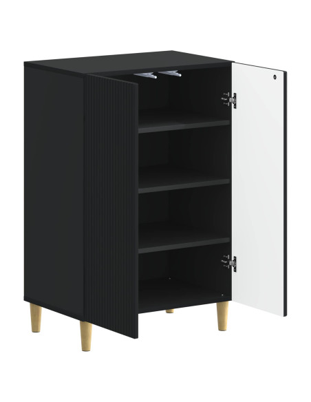 Mobile per scarpe ARNHEM 59,5 x 39,5 x 90 cm Nero